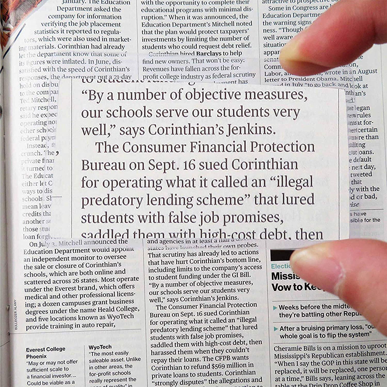 読書用拡大鏡 3倍率 シートルーペ  + 3倍率 カード ルーペ 老眼 A4サイズ 高倍率 拡大レンズ 持ち運び 新聞 AA200.