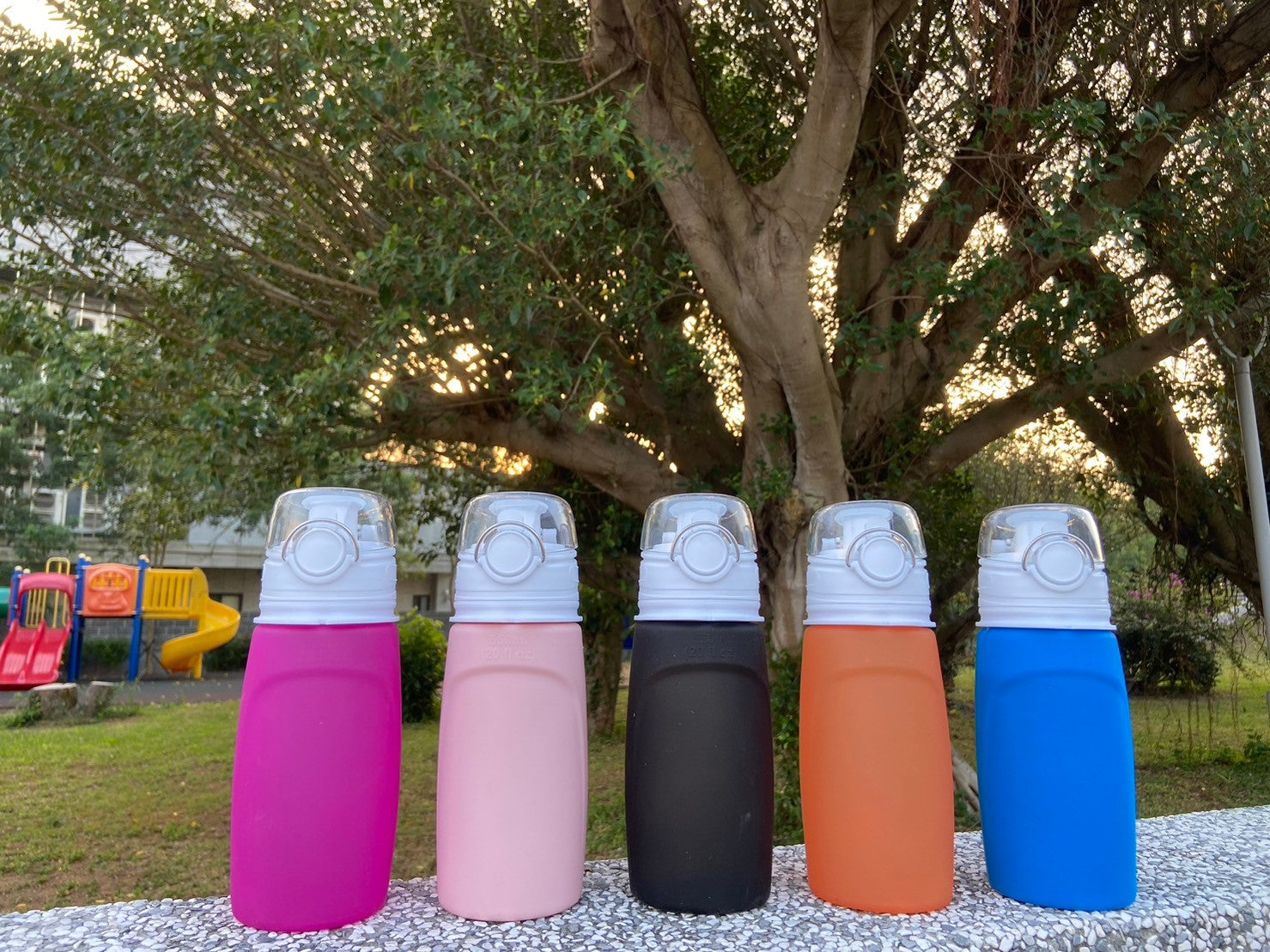 mbranfiltra 浄水ボトル 折りたたみ  カラーバリエーション  コンパクト収納 アウトドア 携帯便利