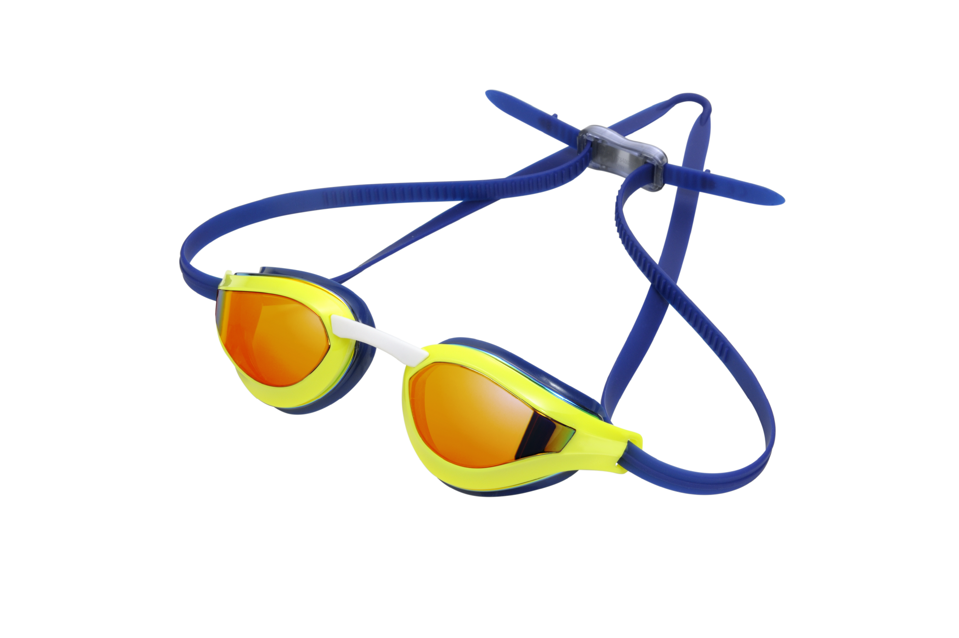 SAEKO S68UV スイミングゴーグル 緑青 ミラーレンズ UVカット くもり止め 3Dアイカップ クイック調節 鼻ベルト交換可能 トライアスロン