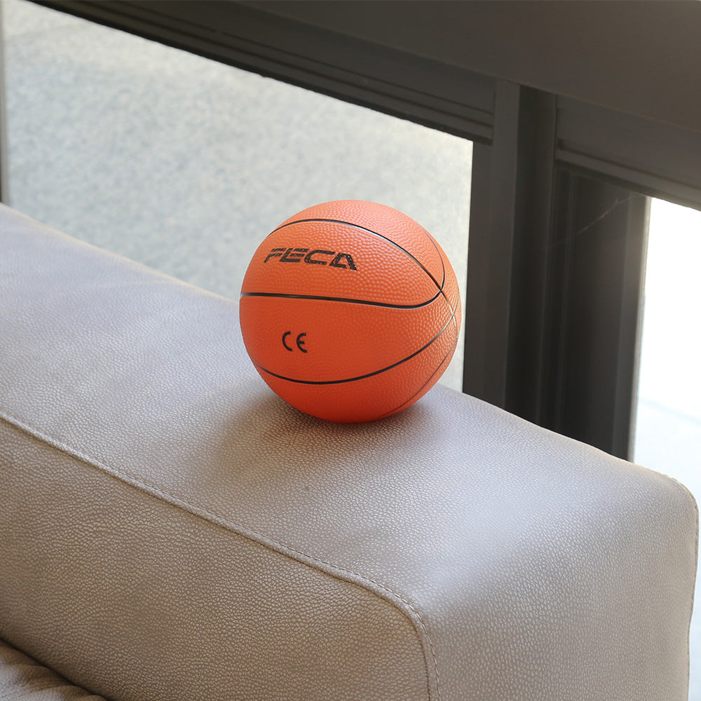 FECA バスケットゴールセット｜バスケ ミニボール付き 壁掛け 吸盤 高さ調節 室内 屋外 簡単設置