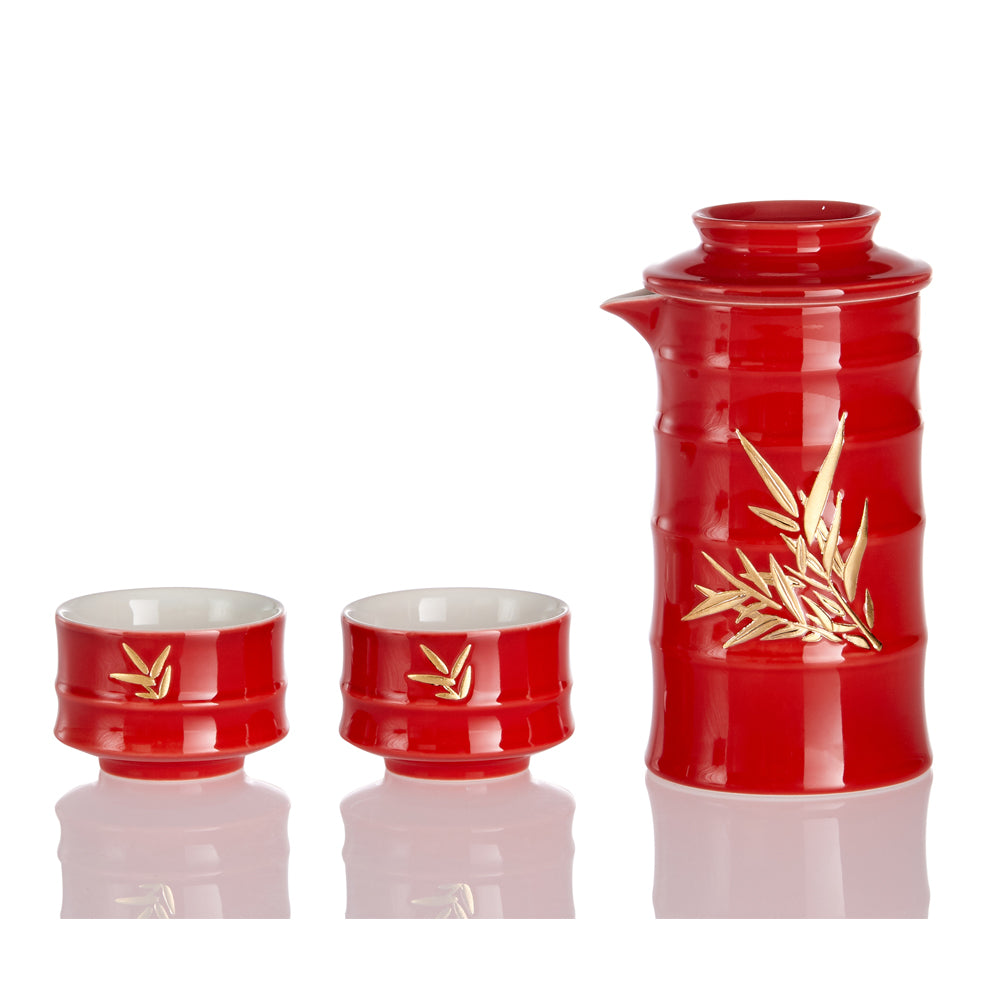 竹君子 茶器セット 急須 湯呑み 4色展開 軽量 セラミック 携帯便利 収納バッグ付 おしゃれ 和モダン プレゼントにも最適