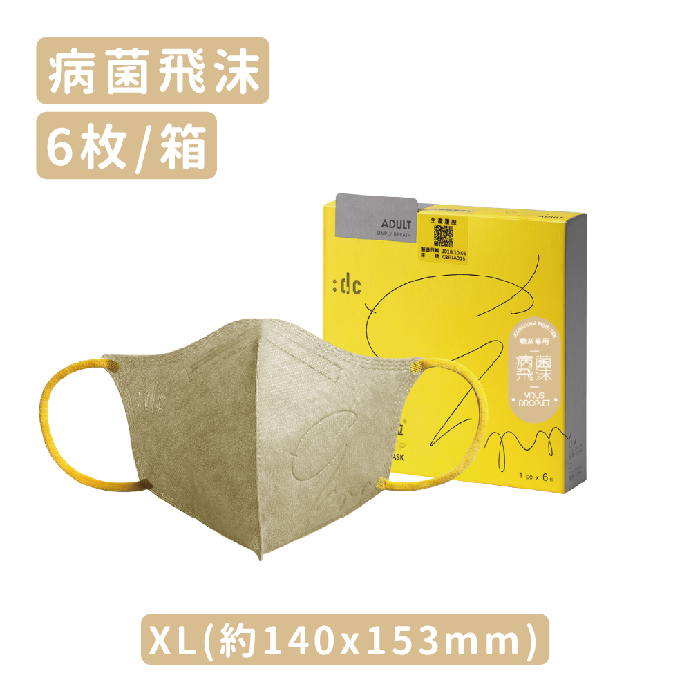 プロ専用 職人防護 微粒子カット 立体マスク 6枚 油煙粒子／エアロゾル／研磨微粒／病菌飛沫 不織布 洗える 風邪対策 PM2.5 N99