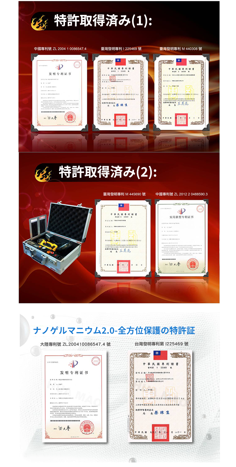 特許取得
