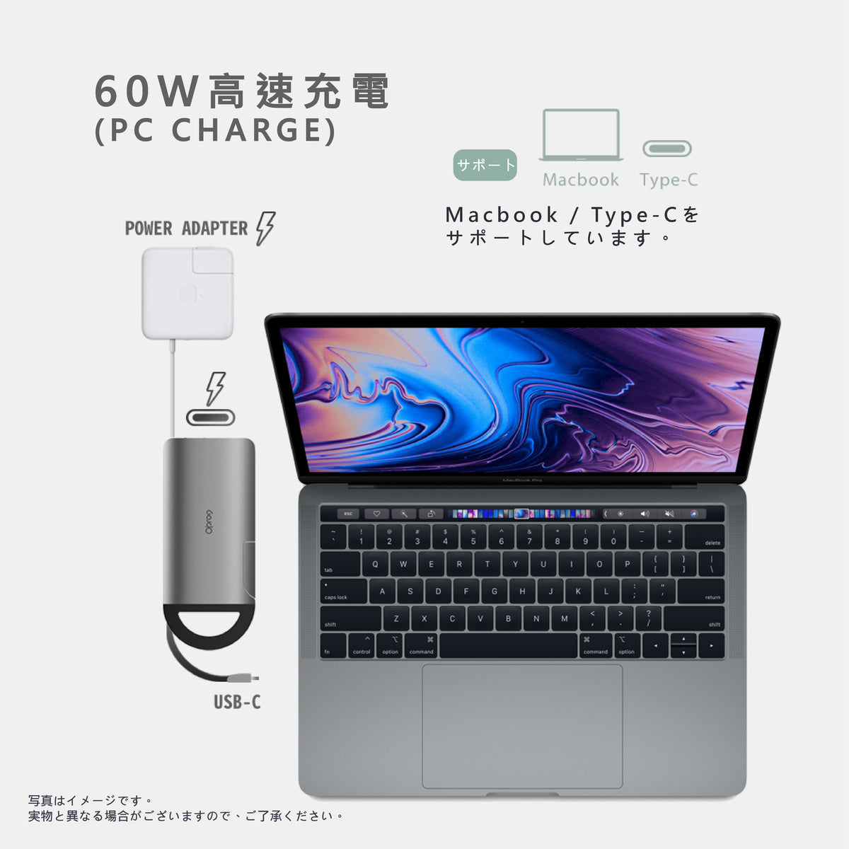 ハブ 8in1 USB 3.0 Type-c HDMI 4K対応 高解像度 3ポート コンパクト PD SDカード 5Gbps 高速伝送 Macbook アダプタ 高速充電 軽量【Opro9】【台湾直送】【送料無料】【台湾エクセレンス】