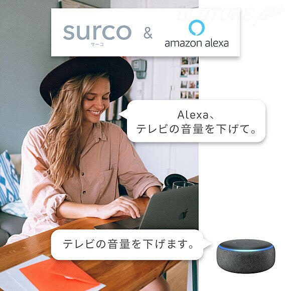 Alexa・Google homeと繋げば音声でも家電操作が可能に