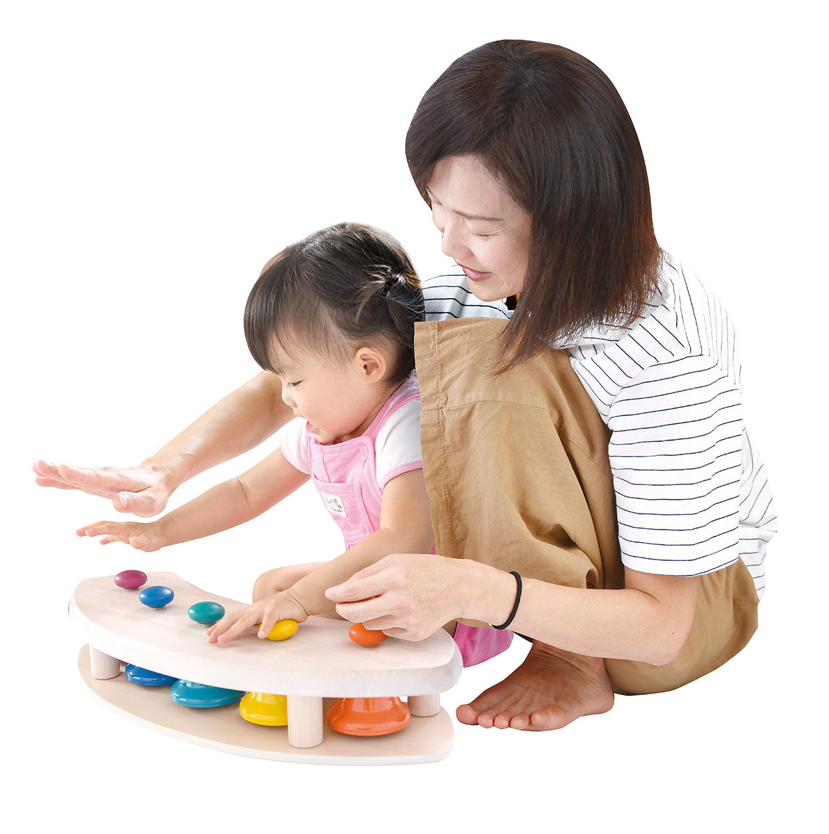 ペンタトニック　A1401 PLAY Me 木製ハンドベル プレイミー 【送料無料】パットベルシェルフ ペンタトニック