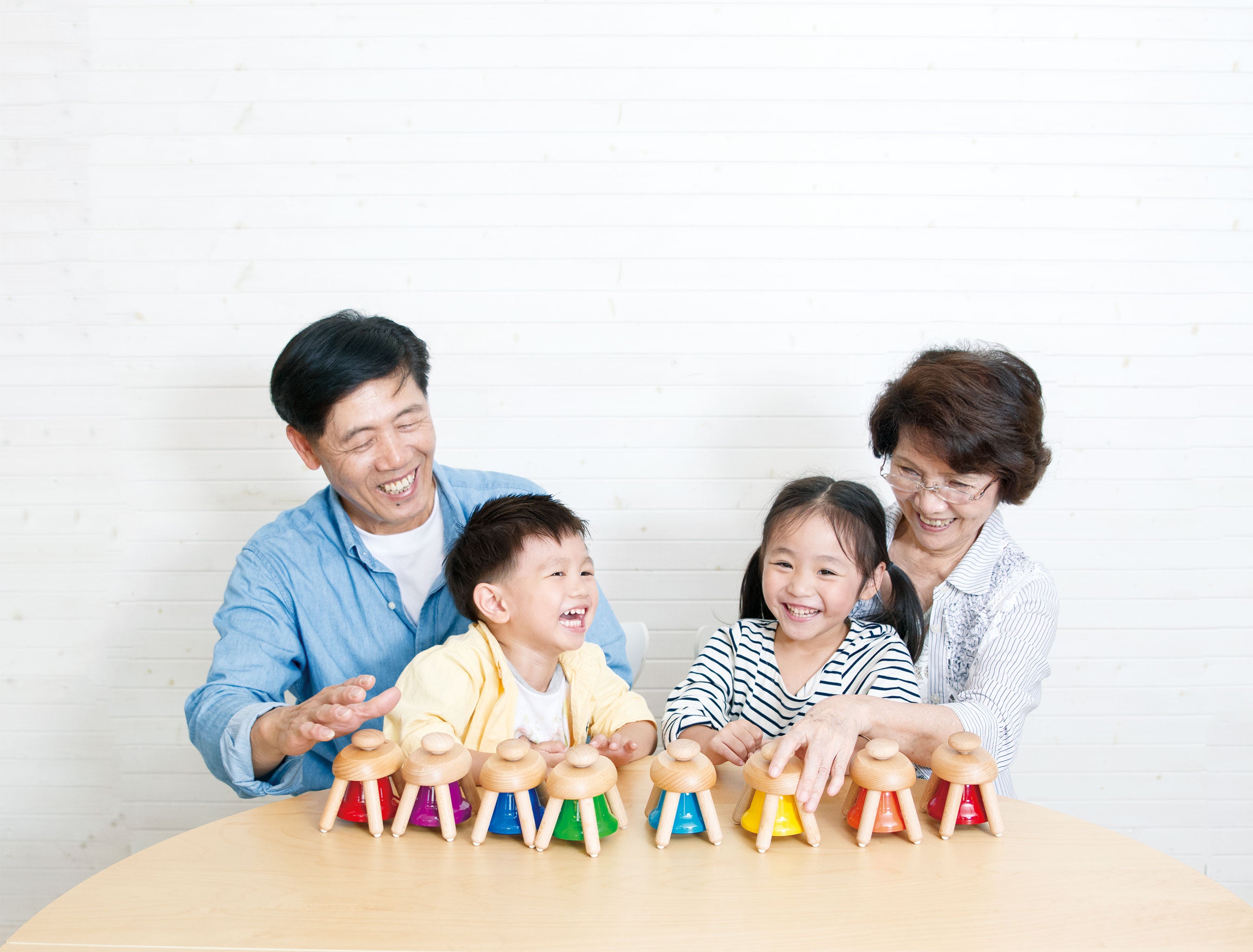 実物提示教育4枚セット リズムポコ ゼンオン 木琴 13音 日本製 バチ付き 軽量 子供用