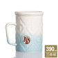 ACERA 十二支三点セットカップ 茶こし付き 390ml 2色 干支 一人用 マグカップ