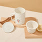 ACERA 十二支三点セットカップ 茶こし付き 390ml 2色 干支 一人用 マグカップ