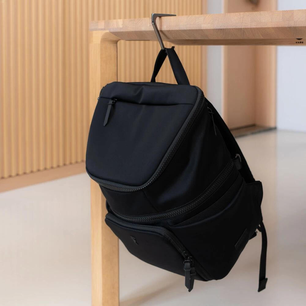 Dausonlab バッグハンガー 黒 リュック掛け 耐荷重 10kg 使用シーン カフェ オフィス 便利
