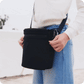 Dausonlab SPACEFOLD 折りたたみバケツバッグ ブラック アウトドア 対開デザイン 保温 防水 ショルダーバッグ