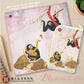 【故宮コラボ】 猴嬉遊記 マルチポーチ＆タオルセット 11×18cm ハンドタオル マルチポーチ スマートフォン収納ミニポーチ 猿 親子