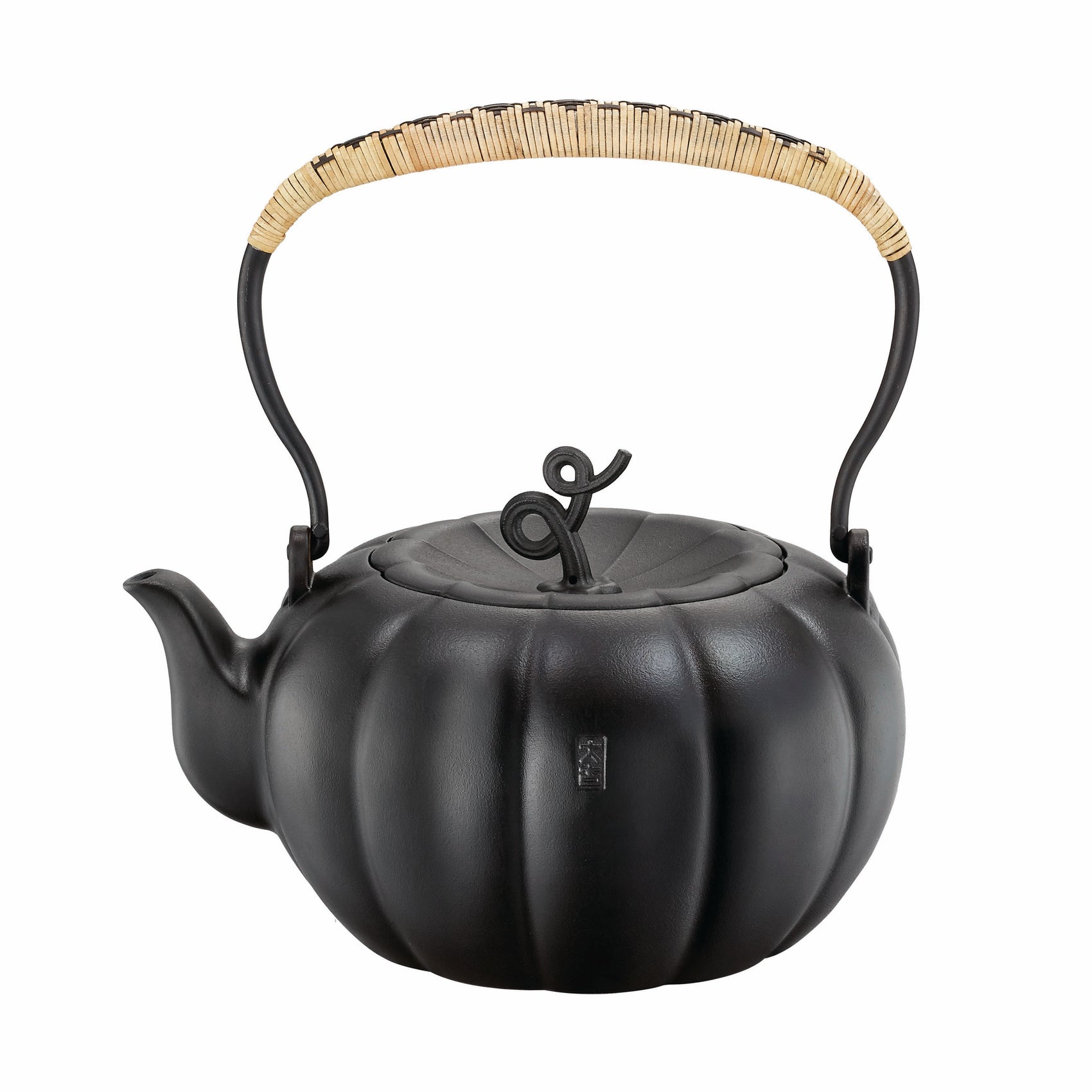 鉄瓶 かぼちゃ型 きんぎょく満堂 1.2L IH対応 ケトル 鉄器 直火OK 茶器 ギフト 縁起物 キッチン用品 伝統工芸 招福 送料無料