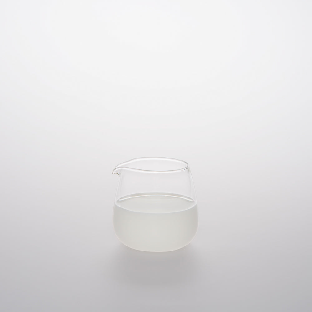 ミルクティー817。 コーヒーフレッシュ入れ100ml ガラス製ミルクポット ミルク